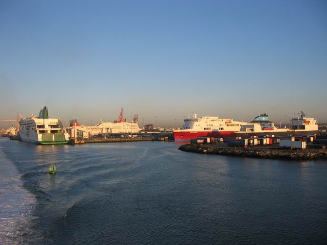 Trajekty v Dublinském přístavu