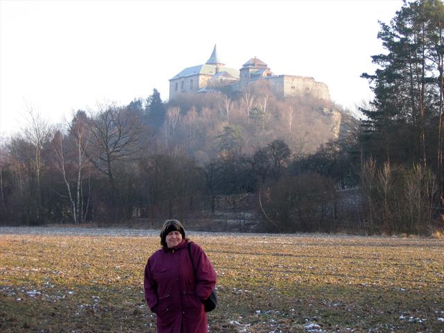 My mum and the castle