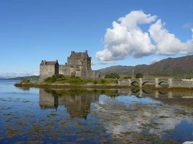 Jeden z nejfotografovanějších hradů ve Skotsku