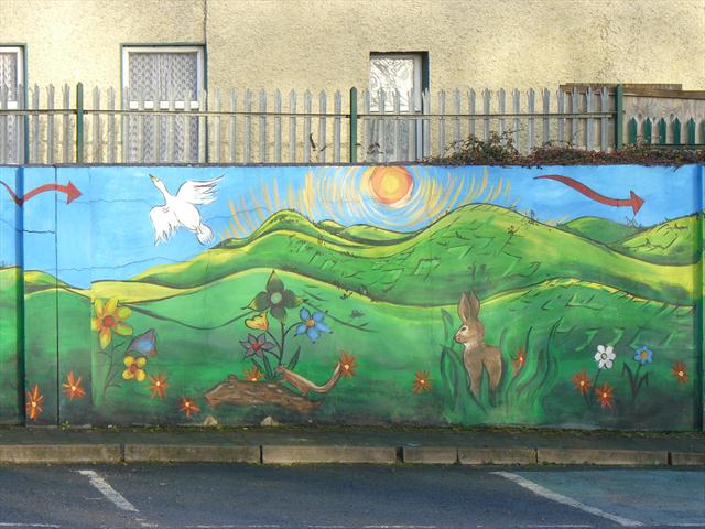 Grafiti - jarní příroda