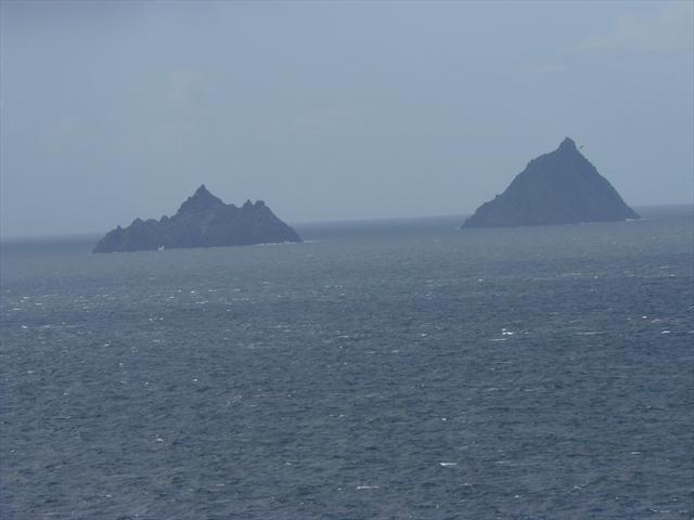 Ostrovy Skelligs - velmi zblízka