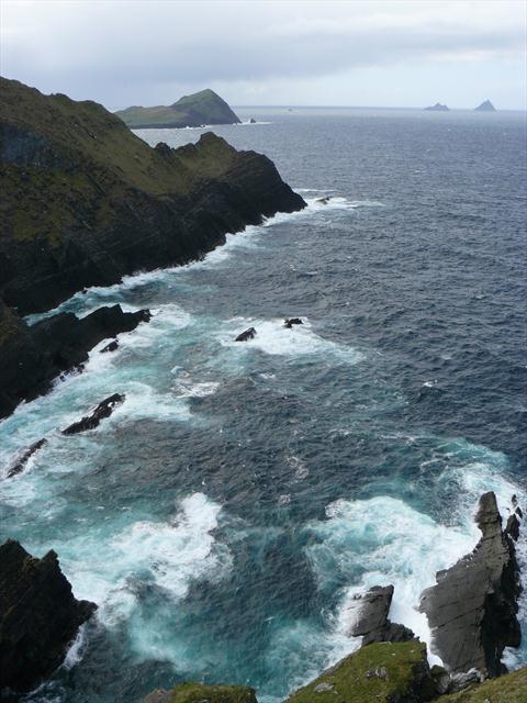 S výhledem na ostrovy Skelligs