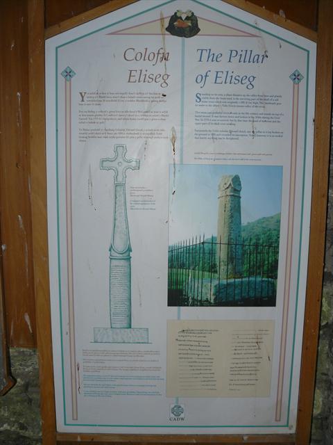 Původní kříž The Pillar of Eliseg